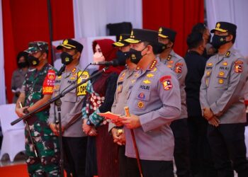 Akselerasi Vaksin Booster, Kapolri: Agar Imunitas Warga Meningkat Sehingga Tekan Laju Covid-19