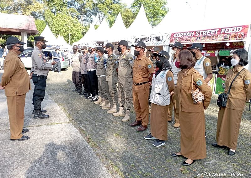Polsek Bontang Barat, Bersama Kec. Bontang Barat Dan Satpol PP melaksanakan Patroli Gabungan Antisipasi Gangguan Kamtibmas