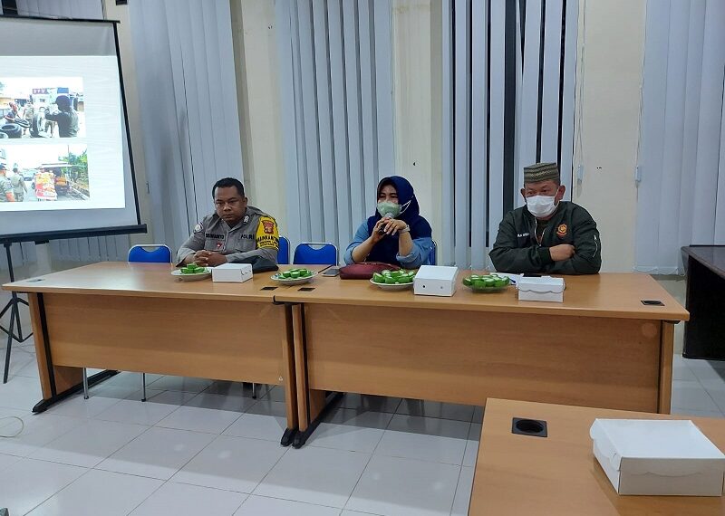Ciptakan Stuasi Kamtibmas Yang Aman Dan Kondusif Bhabinkamtibmas Kel Tanjung Laut Indah Hadiri Sosialisasi Penyuluhan Ketentraman dan Ketertiban Umum