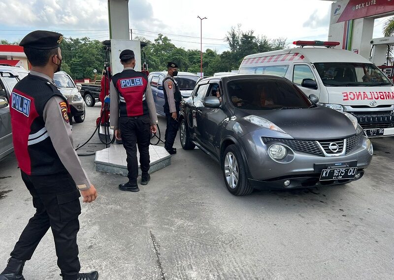 Jaga Kondusifitas Wilayah Sat Samapta Polres Bontang Rutin Laksanakan Patroli Dialogis,