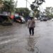Polsek Bontang Selatan Intensifkan Patroli Kedaerah Rawan Banjir . Ingatkan Warga Tetap Hati Hati Dan Waspada.