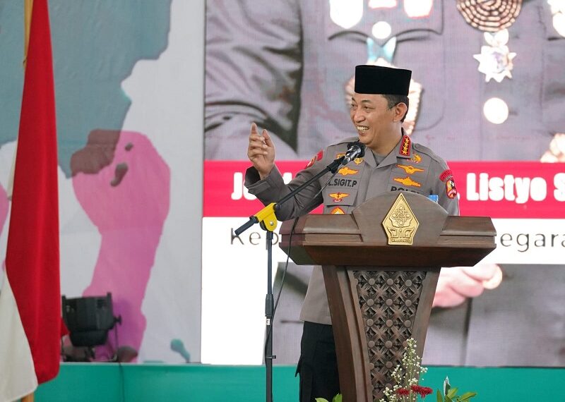 Orasi Kebangsaan Sumpah Pemuda, Kapolri: Persatuan-Kesatuan Wujudkan Indonesia Emas 2045