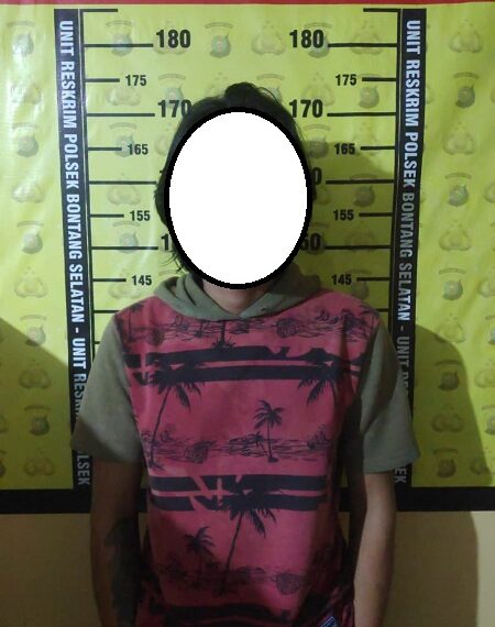 Tega Aniaya Anak Tiri Yang Masih Balita , Pelaku Diamankan Polsek Bontang Selatan