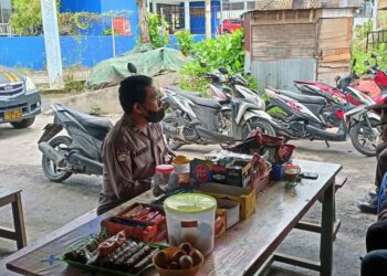 Sikapi Cuaca Ekstrim, Polres Bontang Terus Laksanakan Himbauan Kepada Masyarakat Pesisir