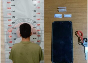 Subdit II Ditresnarkoba Polda Kaltim Tangkap Pengedar Sabu Di Tanjung Laut Indah