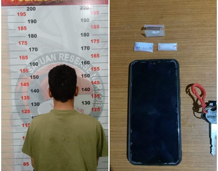 Subdit II Ditresnarkoba Polda Kaltim Tangkap Pengedar Sabu Di Tanjung Laut Indah