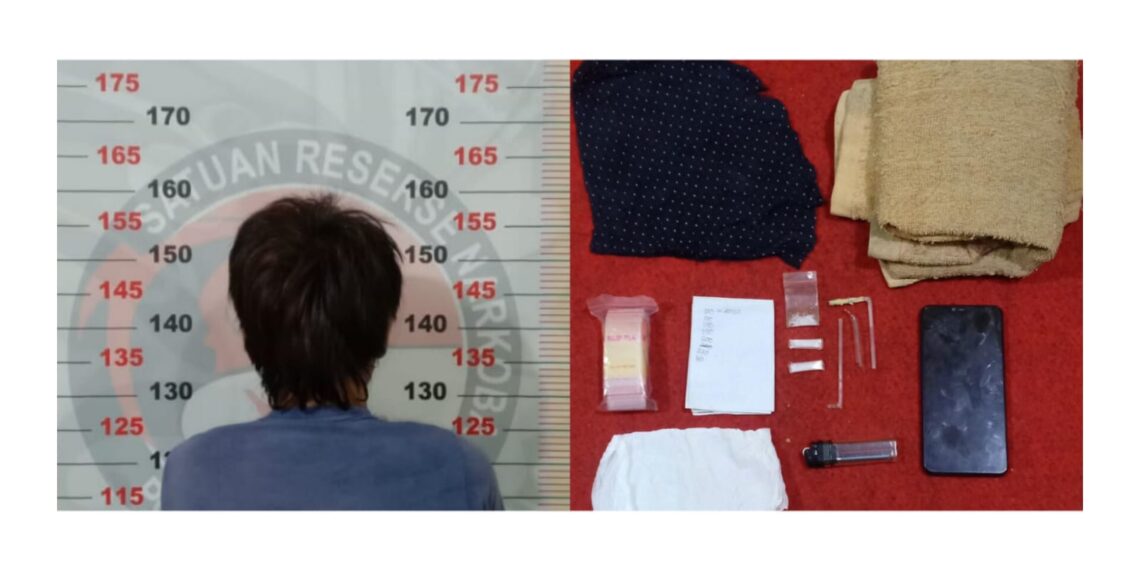 Ringkus TO Pengedar Sabu, Polres Bontang Sita 1,20 Gram Sabu