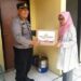 Personil Polsek Muara Badak Salurkan Bantuan Kemanusiaan Untuk Negeri ke Sejumlah Warga Muara Badak