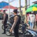 Antisipasi Kemacetan Personil Sat Samapta Polres Bontang Tur Lalin di Lokasi Pasar Ramadhan