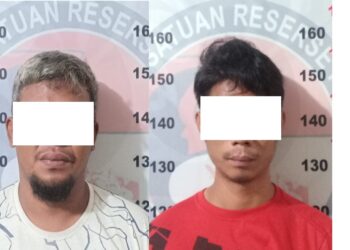 Dua Pengedar Sabu Ditangkap di Hotel Berbas Tengah