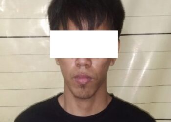 Warga Loktuan ditangkap polisi karena ketahuan baru saja pulang membeli sabu