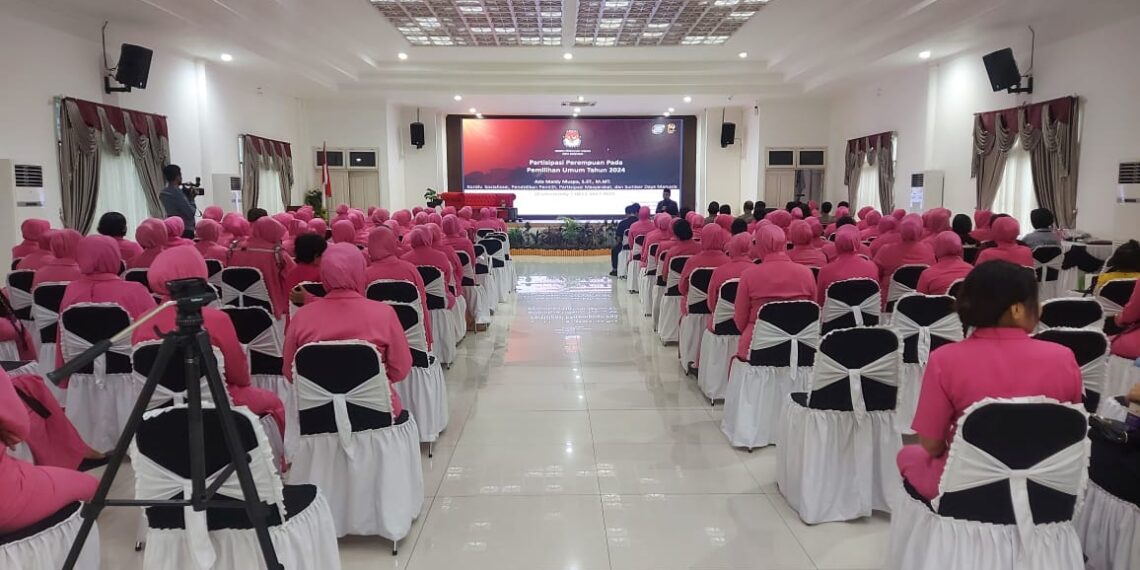 Bhayangkari Cabang Bontang mengikuti sosialisasi Partisipasi Perempuan pada Pemilu tahun 2024