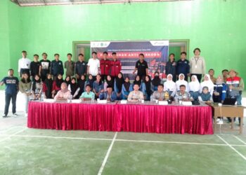 Hari Anti Narkoba Personil Polsek Muara Badak Ingatkan Generasi Muda Akan Bahaya Narkoba