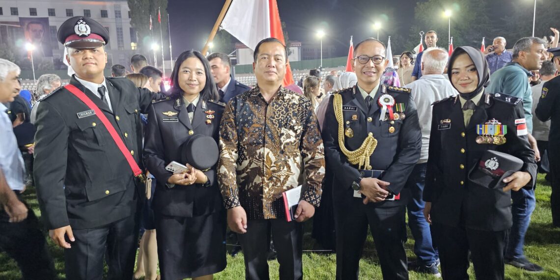 Bikin Bangga, 3 Anggota Polri Diwisuda Langsung Presiden Erdogan Usai Ikuti Pendidikan 2 Tahun di Turki