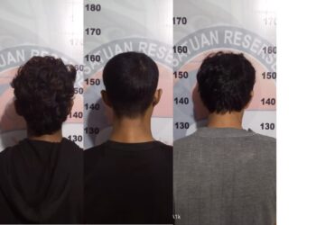 Tiga Pengedar Sabu Asal Teluk Pandan Ditangkap Polisi