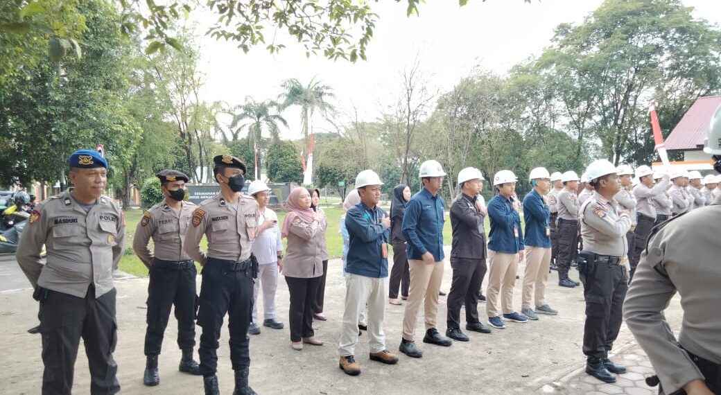 Apel Gabungan Pam Obvit: VP Pengamanan PKT Tekankan Hindari Pelanggaran Pribadi