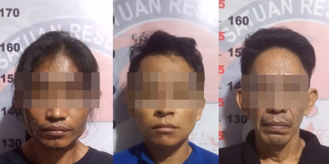 Dalam Semalam Polisi Tangkap Tiga Orang Pengedar Narkoba
