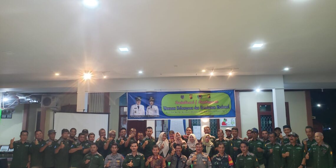 Kasat Binmas Hadiri Sosialisasi dan Pembinaan Wawasan Kebangsaan dan Ketahanan Nasional