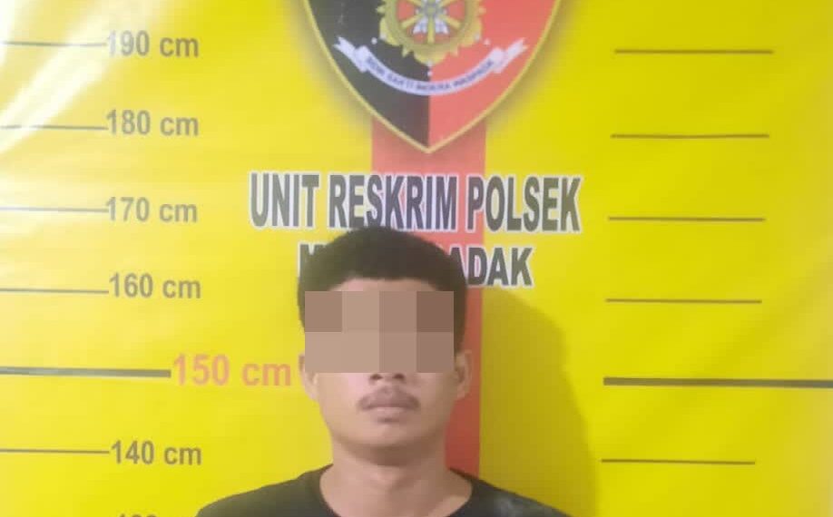 Kedapatan Bawa Sabu Seorang Pria Ditangkap Polisi di Desa Badak Baru