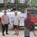 HUT Ke-72 Humas Polri, Polres Bontang Salurkan Bantuan Air Bersih Untuk Warga Guntung