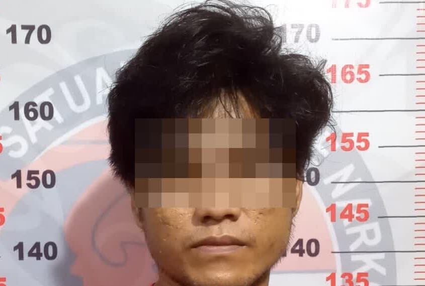 Tabrak Polisi Pengedar Sabu Ditangkap