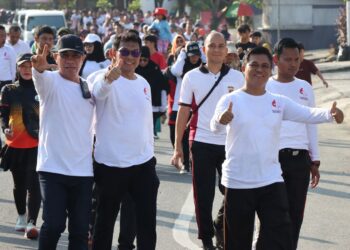 HUT Lalu Lintas Ke-68, Polres Bontang Gelar Gebyar Keselamatan Berlalulintas Dan Pentas Seni