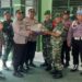 Koramil 0908 Bontang Mendapatkan Kejutan Tumpeng HUT TNI ke-78