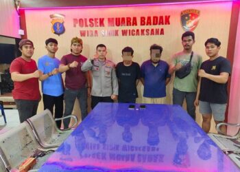 Pakai Sabu Dua Pria Ditangkap di Muara Badak