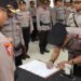 Kapolres Bontang Pimpin Upacara Serah Terima Jabatan Kasat Resnarkoba