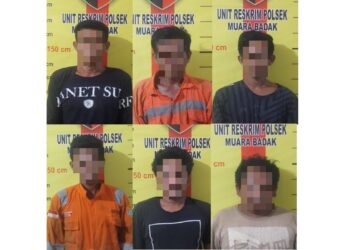 Kompak Nyuri Pipa Enam Orang Dijadikan Tersangka