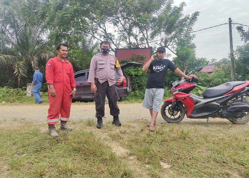 Nataru Semakin Dekat Bhabinkamtibmas Kanaan Himbau Warga Binaannya Untuk Menerapkan Protokol Kesehatan