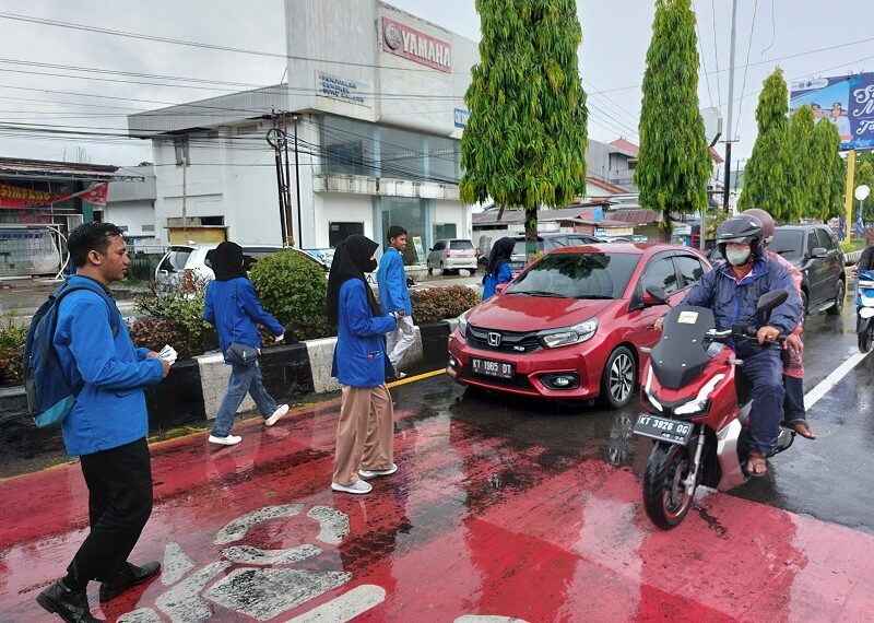 Aksi Pemilu Damai Mahasiswa Bontang: Menjadi Momentum Untuk menciptakan Pemilu 2024 Yang Damai Dan Kondusif