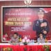 Polres Bontang Gelar Press Release akhir tahun 2023