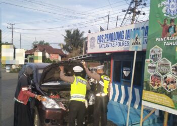Masyarakat Pengguna Jalan di Kota Bontang Rasakan Manfaat Keberadaan Posko Penolong Jalan Raya