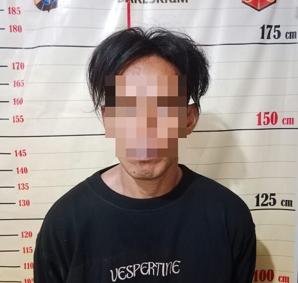 Habis Beli Sabu Warga Teluk Pandan Ditangkap Polisi