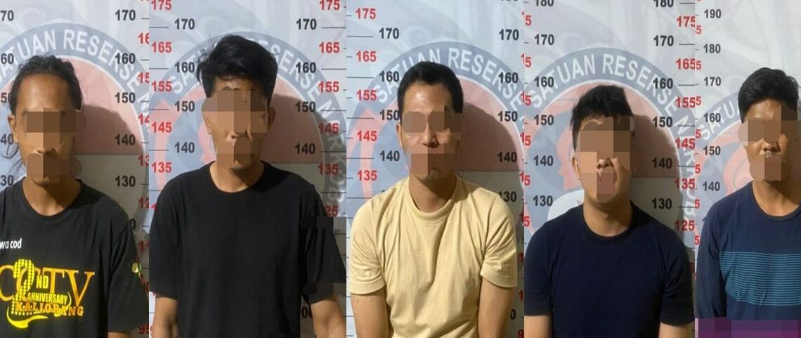 Habis Pesta Sabu Di Hotel Lima Orang Dibekuk Polisi