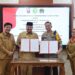 Kapolres Bontang Hadiri Penandatanganan Naskah Perjanjian Hibah Daerah ( NPHD ) Pemkab Kutai Kartanegara