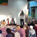 Tingkatan Amal Ibadah Galang Interaktif Sosial, Polsek Bontang Barat dan Walikota Bontang Bukber dan Sholat Berjamaah Bersama Warga