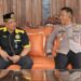 Jalin Kedekatan dengan Tokoh Masyarakat, Kapolres Bontang Silaturahim dengan Ketua Adat Kutai Guntung
