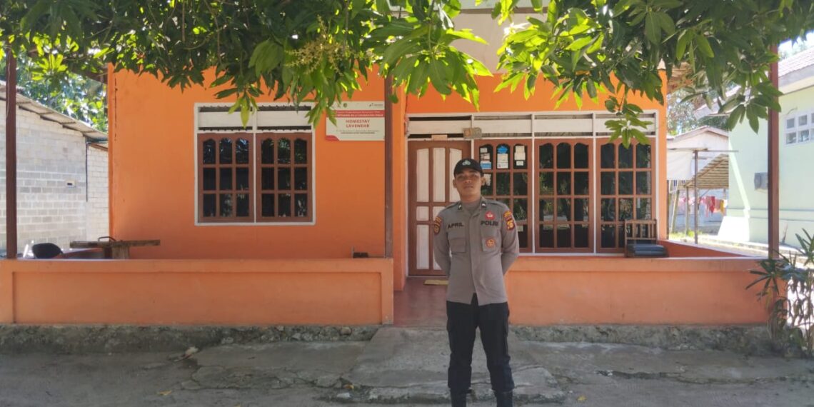 Cipta kondisi pada saat libur lebaran Polsek Marangkayu laksanakan patroli rumah kosong