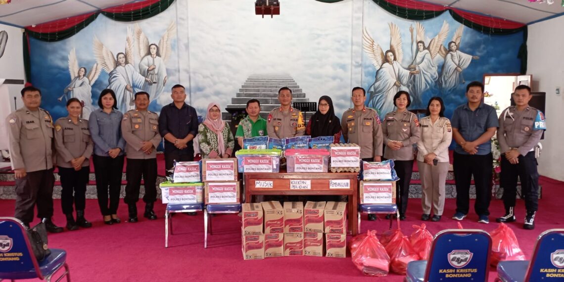 Gelar Minggu Kasih, Kapolres Bontang tampung Aspirasi dan keluhan Masyarakat