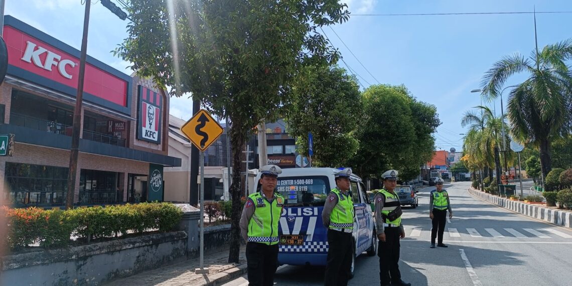 Cegah Laka Lantas, Satlantas Polres Polres Bontang intensifkan Patroli di penghujung libur lebaran 2024