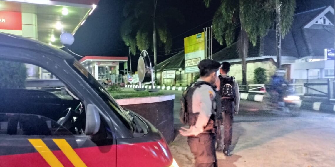 Cipta kondisi akhir libur lebaran, Sat Samapta Polres Bontang laksanajan Patroli Blue light