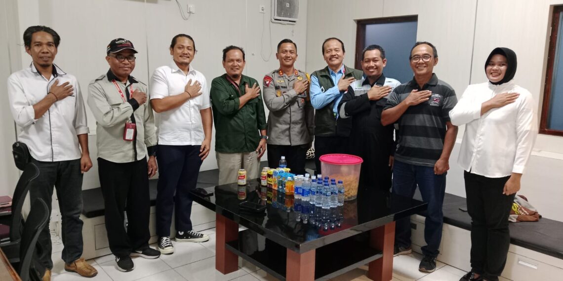 Kapolres Bontang Lakukan Pertemuan dengan Panitia May Day 2024