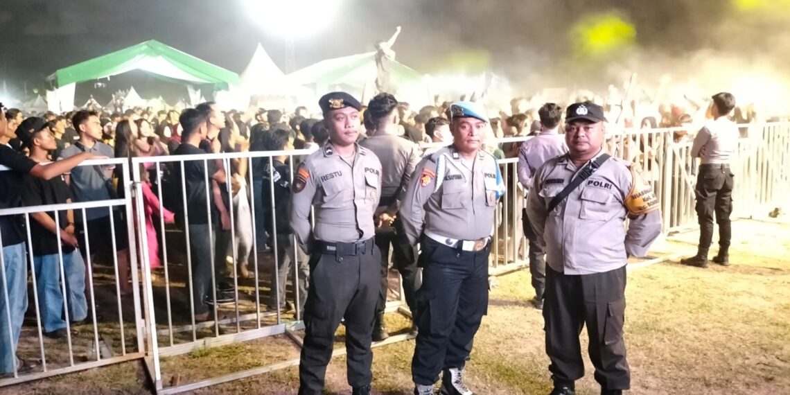 Beri rasa aman, Polres Bontang Gelar pengamanan Gebyar UMKM Kota Bontang