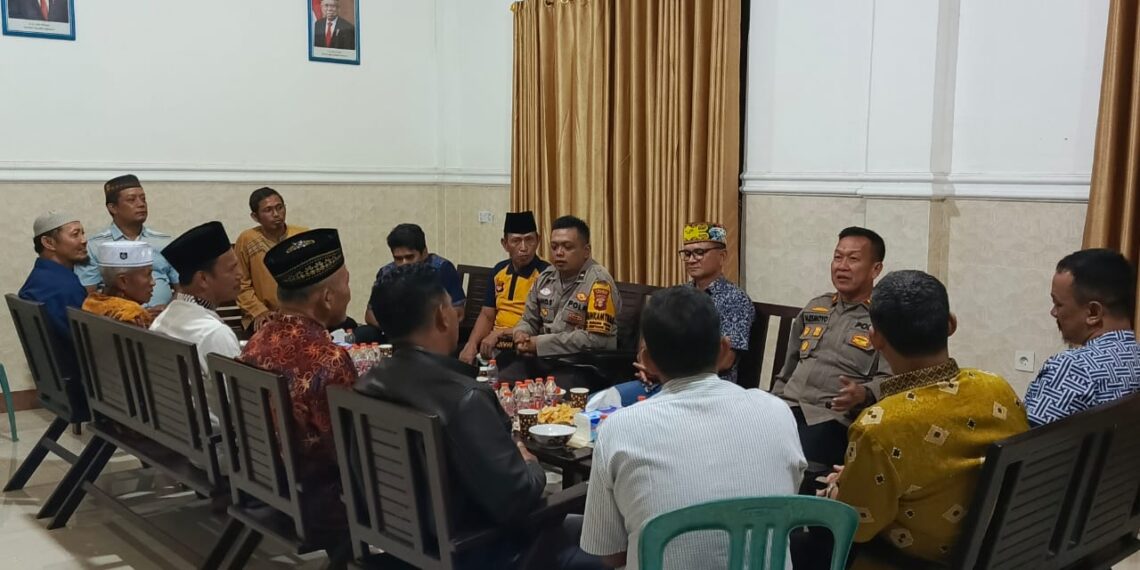 Jalin Silaturahmi, Kapolsek Bontang Barat hadiri Halal Bihalal DPD LDII Bontang