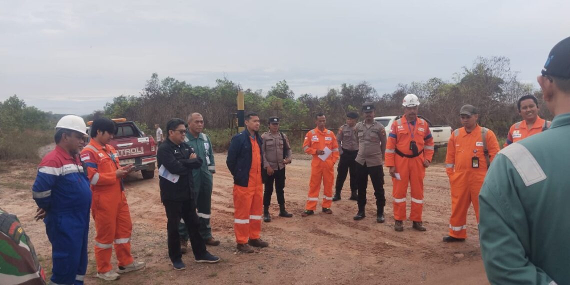 Pengawasan Dan Keamanan Infrastruktur Obvit, Polsek Muara Badak dan Polsek Marang kayu Lakukan Joint Patrol Jalur Pipa Migas Bersama SKK Migas dan POMA