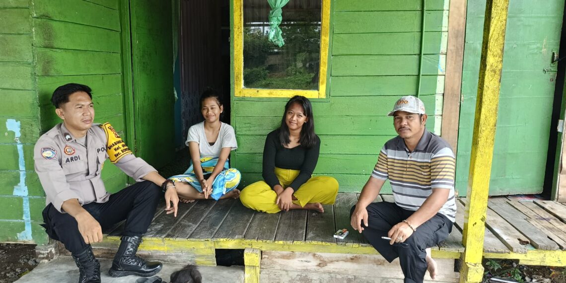 Responsif, Bhabinkamtibmas Guntung hadir jembatani permasalahan warga binaan