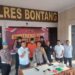 Polres Bontang Gelar Press Release Kasus Narkoba