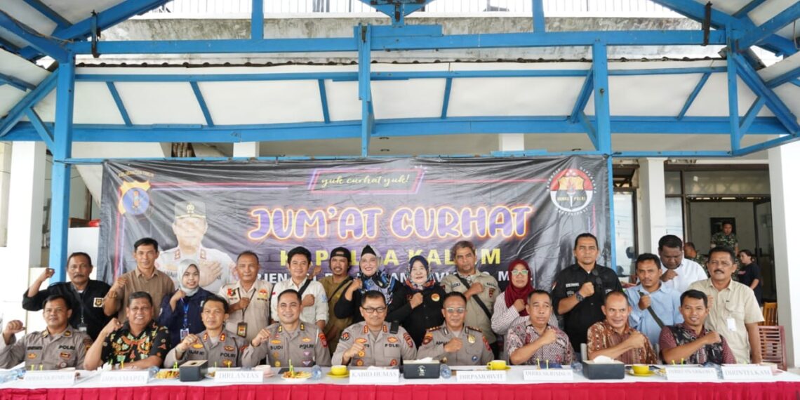 Jalin Komunikasi Lebih Dekat Dengan Insan Pers, Polda Kaltim Gelar Dialog Bertajuk “Jumat Curhat”